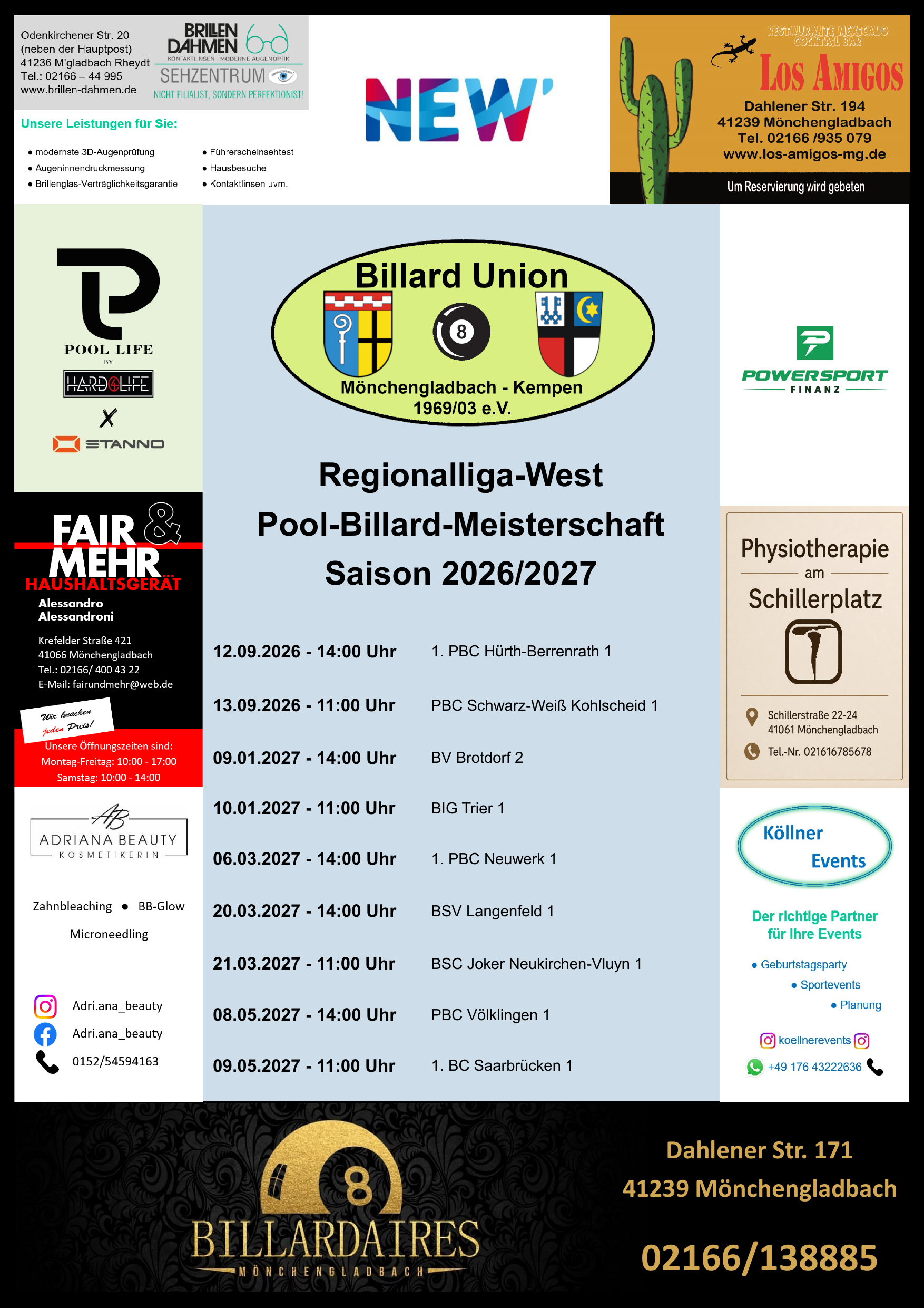 Werbeplakat